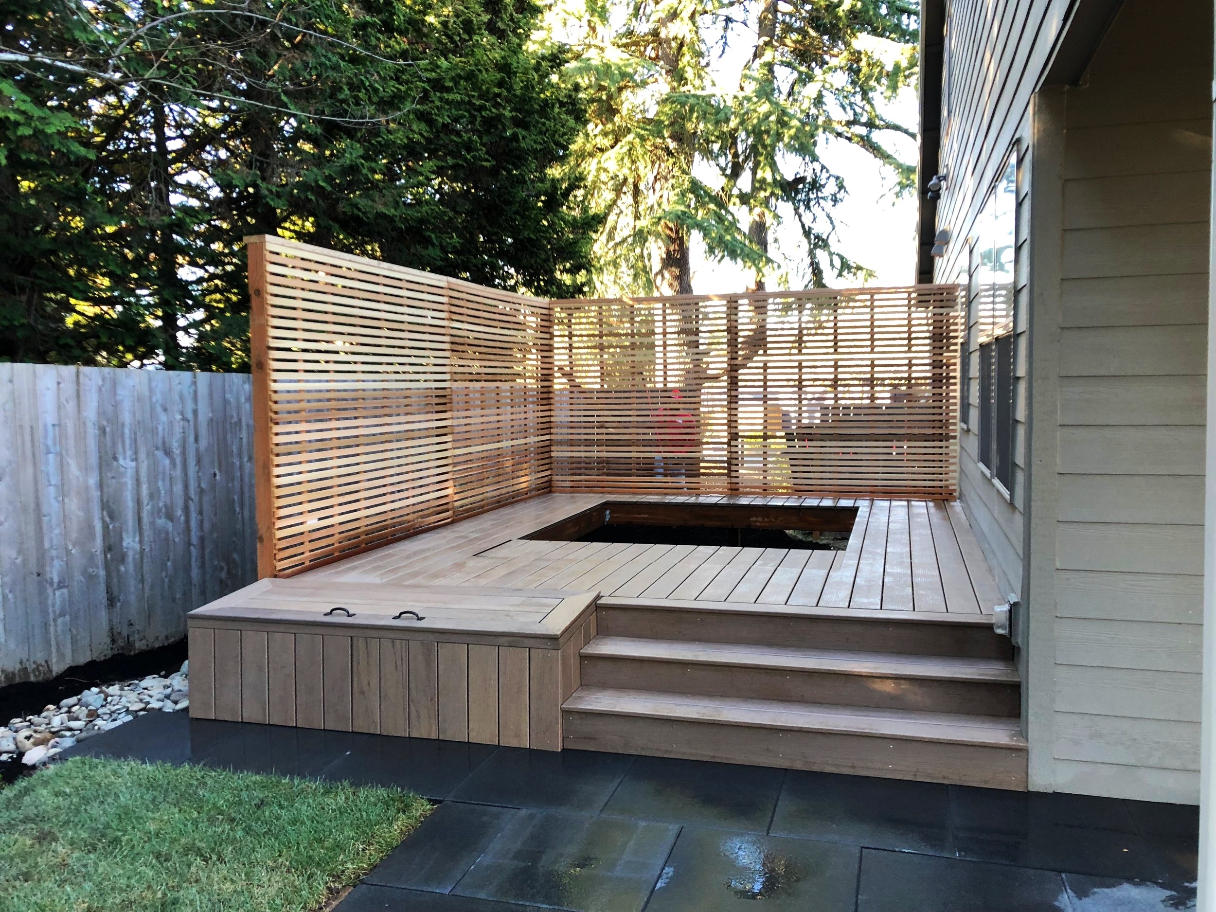 Hot tub options available 