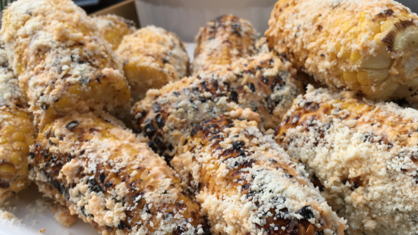 Isaac's Mexican Grilled Corn