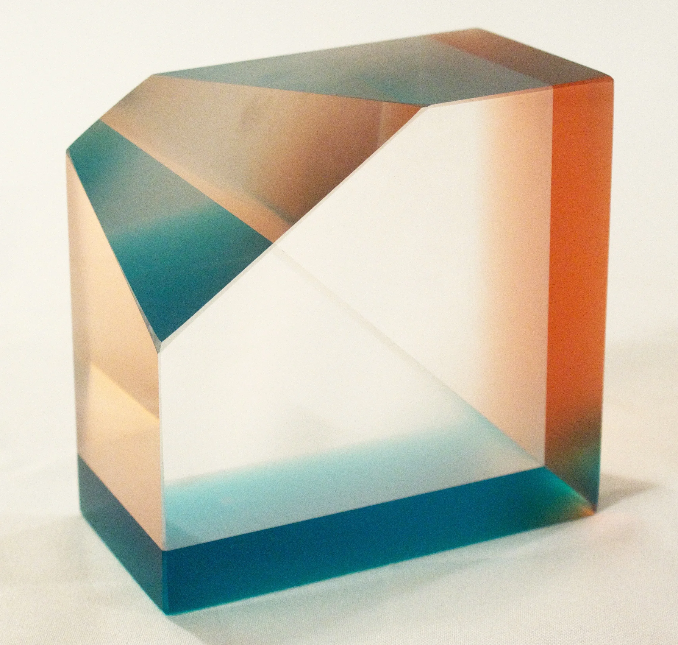 cold-worked optical glass assembled 2015 donated to CMoG 