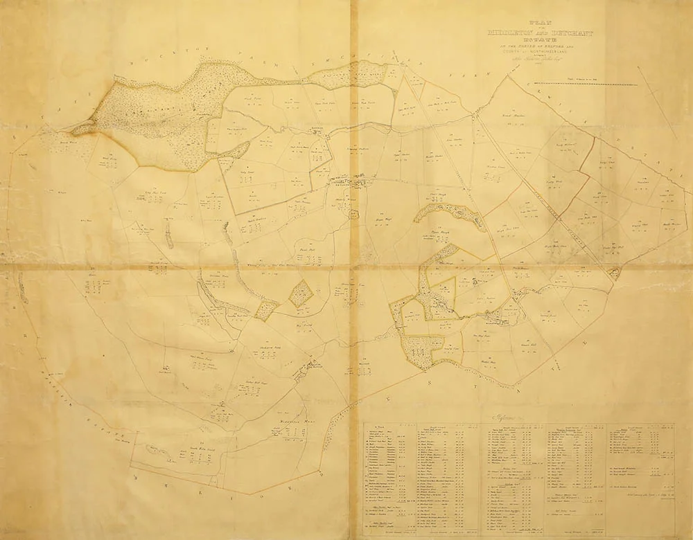 This was a recent piece of work creating a high resolution copy of a large estate map (1200mm x 900mm). Some areas of the map were faded so the detail was brought out during in post production.