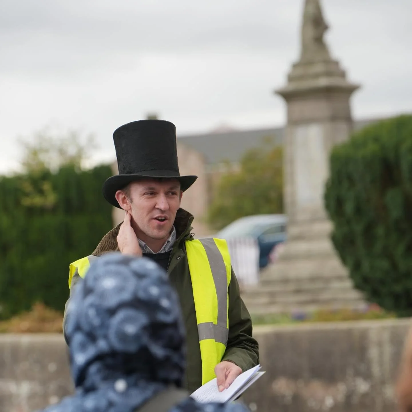 First @heritageopendays walk of 2025 done and dusted. 

We followed in the footsteps of PC John Carr who was a policeman in Berwick in the 1850s/60s. Today&rsquo;s walk followed his beat in Tweedmouth. We encountered lots of drunkenness, thefts, dama