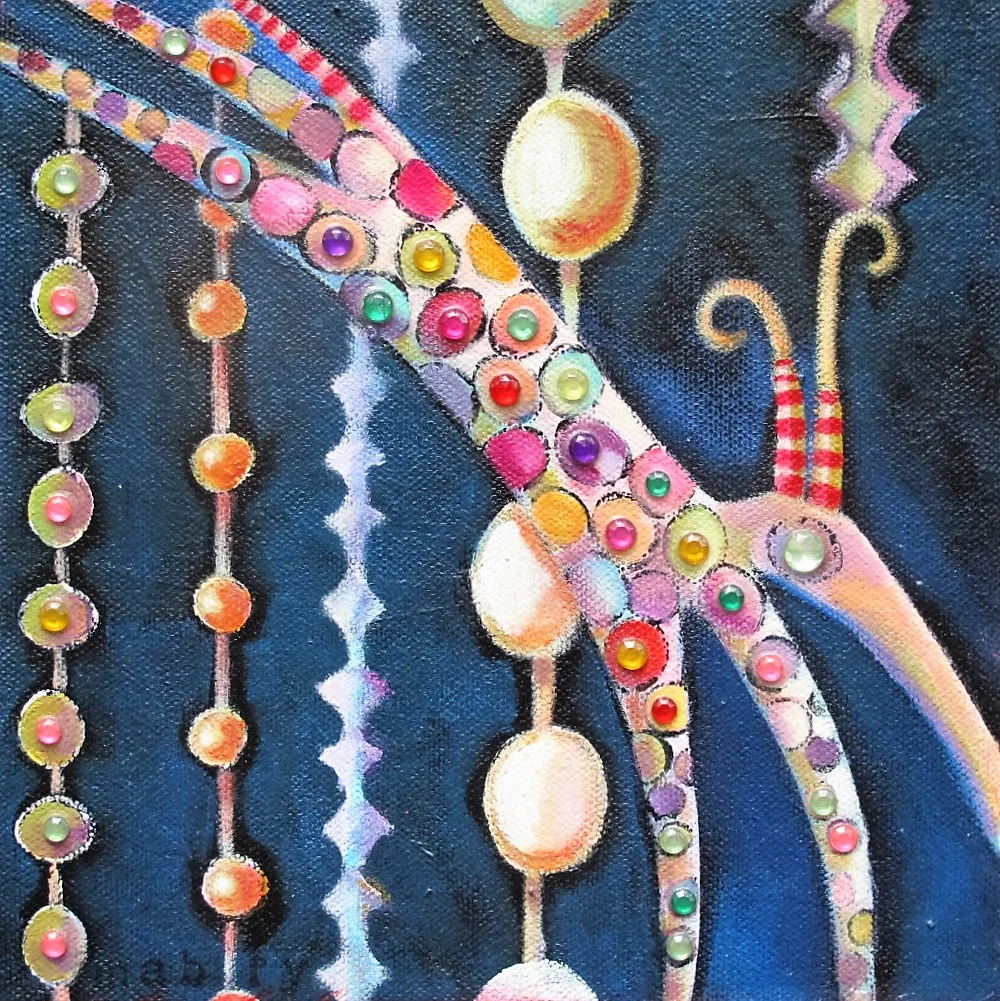  Midnight Dream 10" x 10" Acrylic/canvas 