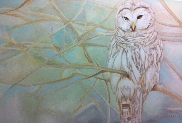 Wise One 24" x 30" Acrylic on canvas