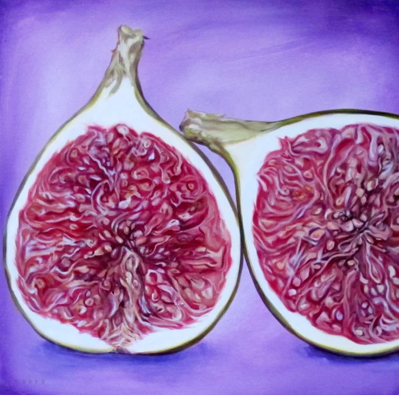 Graceful Fig 24" x 24" Acrylic on canvas