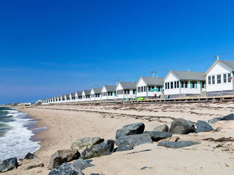 For Sale: Four Tiny Cape Cod Cottages Right on the Beach