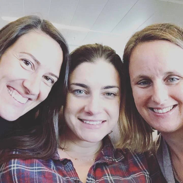 Pictured are members of the Postpartum Support Charleston staff and board at the Bloom Maternal Wellness peer support training. From left to right: Elaine, Katie and Amber are all survivors and they #stand4moms.