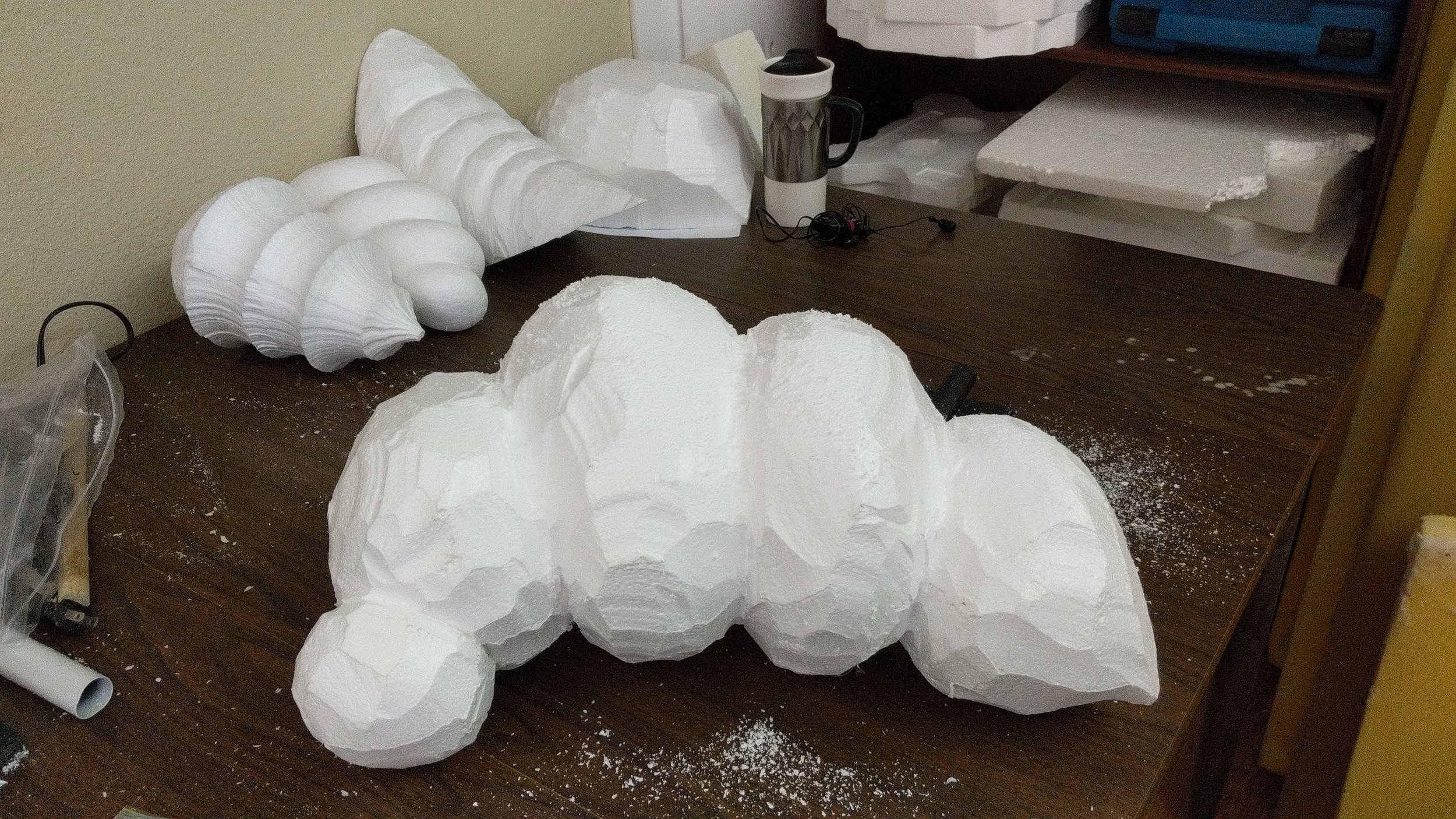 styrofoam sculpting - Google Search