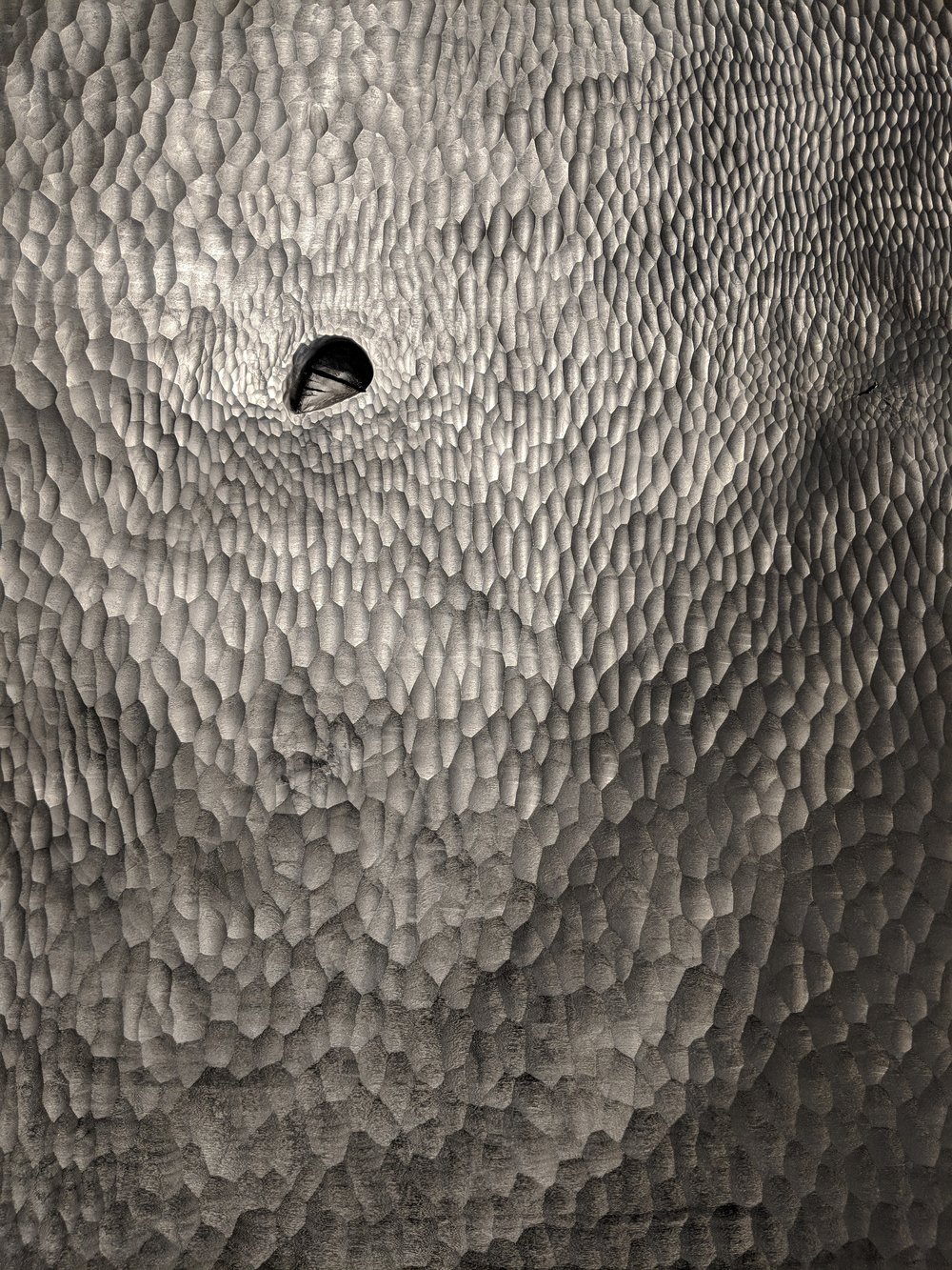 Julian Watts, 'Night Bowl (detail)' , carved maple wood and India ink