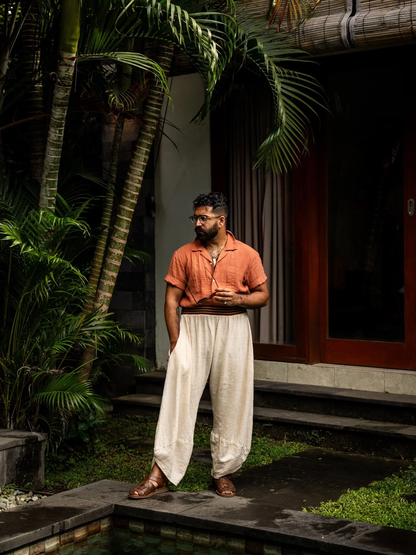 I&rsquo;ve dressed up exactly once this entire trip and this was the fit ha. #ootd #style #bali #menswear #summer