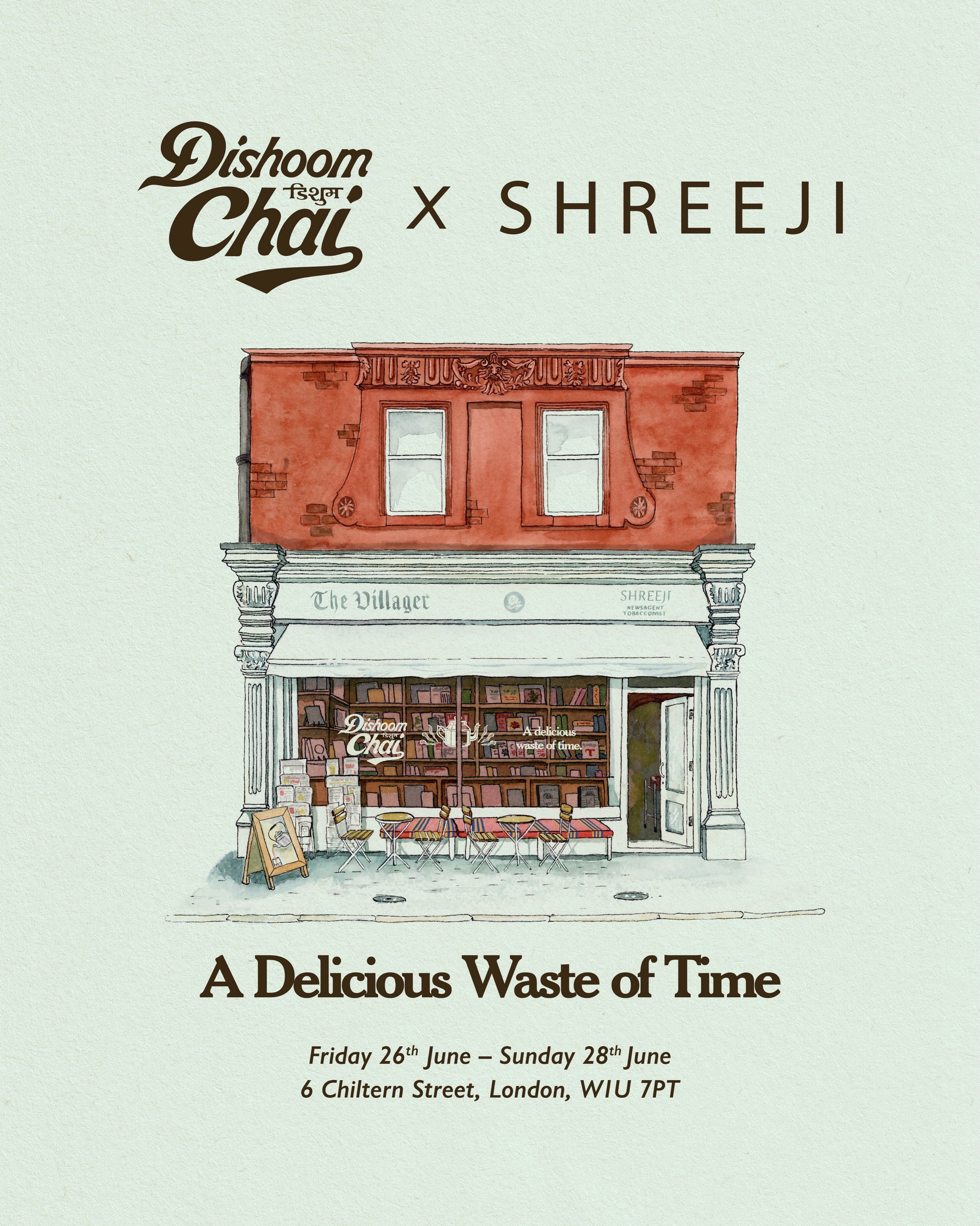 I&rsquo;m very excited to be hosting a conversation over bottomless chai, with @dishoom at @shreejinews later this month. Tickets will be available soon, so keep an eye out as I&rsquo;d love to spend a delicious waste of time with you all.

The beaut