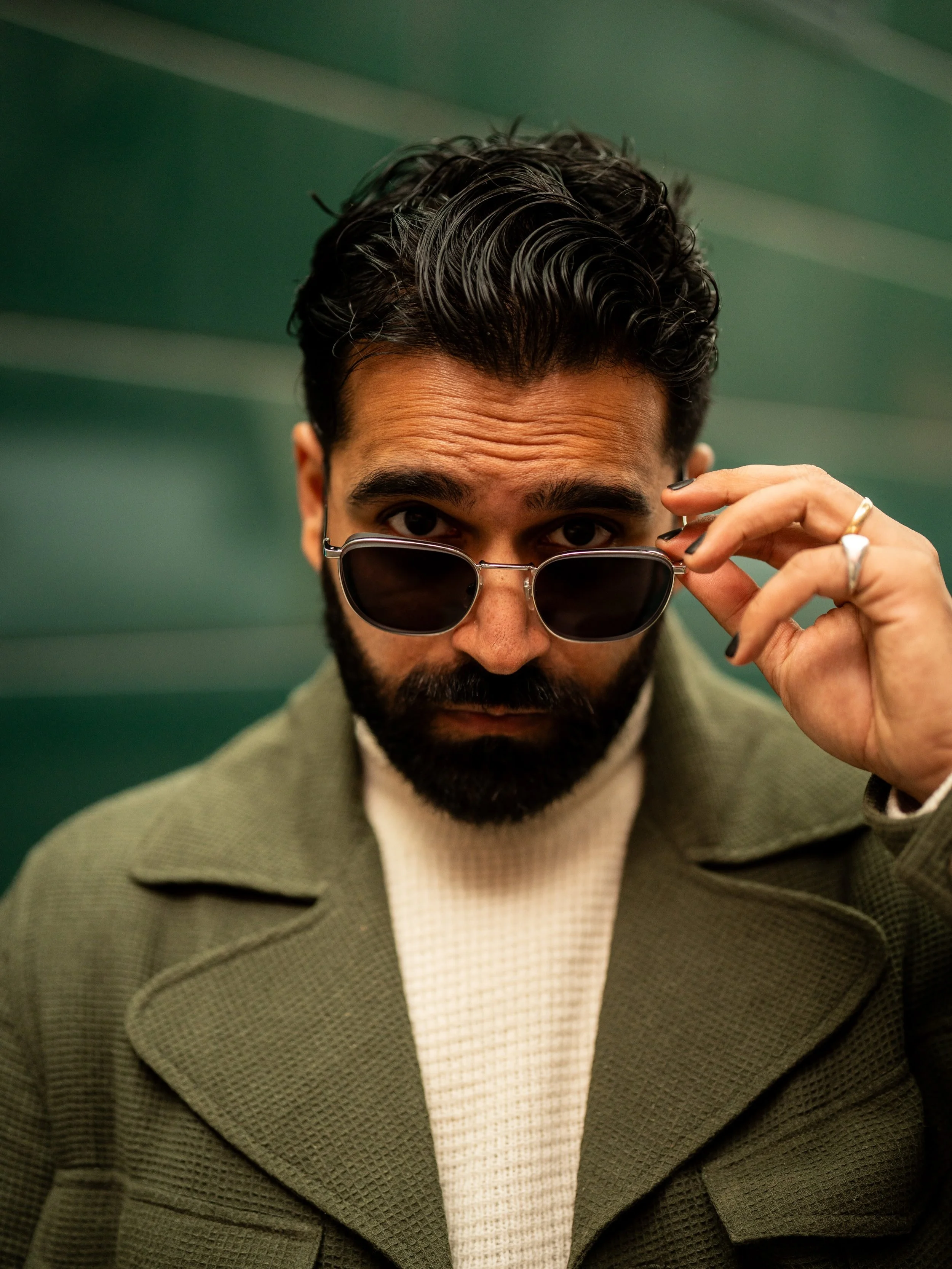 With the nails to match. #ootd #style #menswear