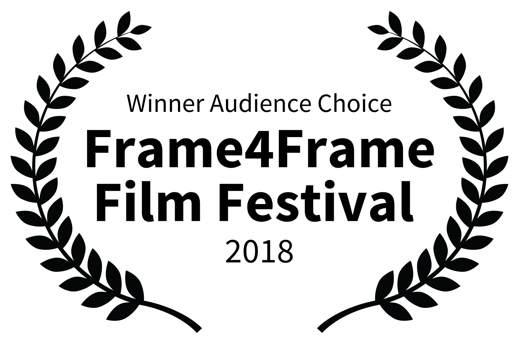 Winner Audience Choice - Frame4Frame Film Festival  - 2018.png
