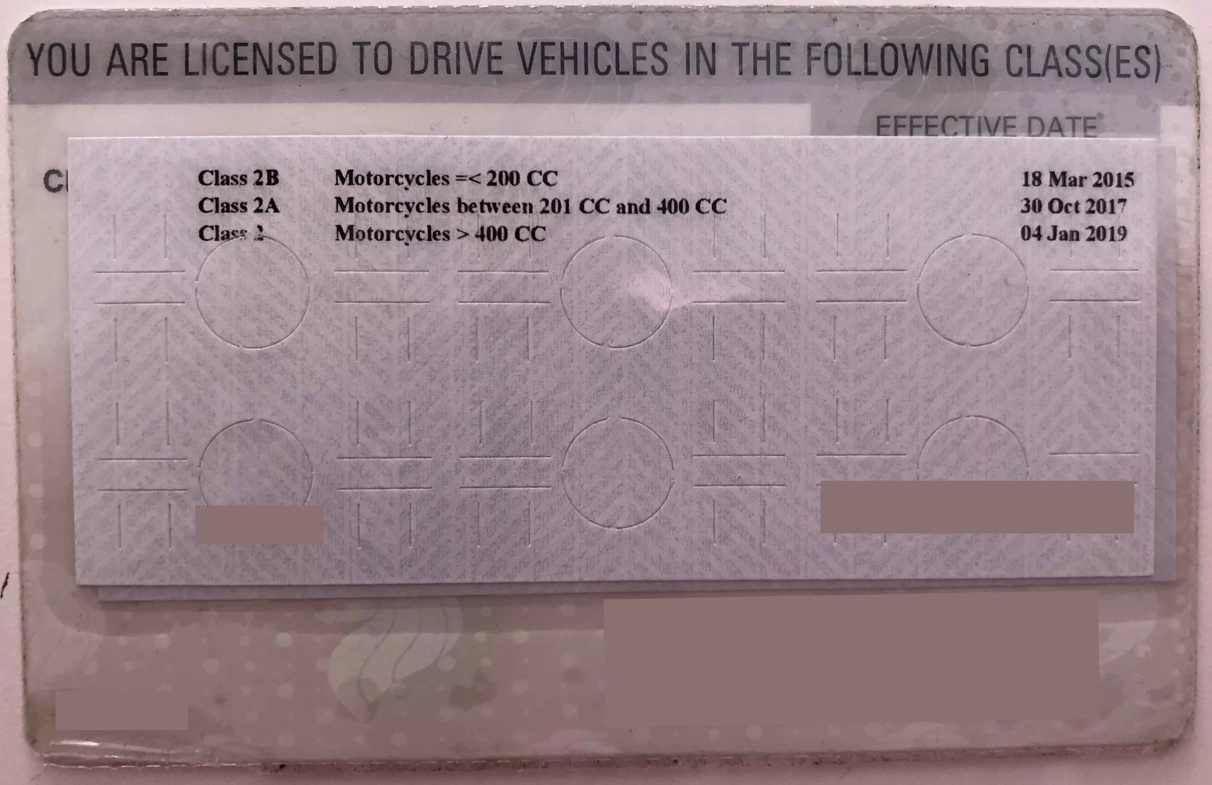 2019 Gotten 2 licence ... checked resolution my Class First : my Class licence First 2 resolution ... Gotten 2019 : checked