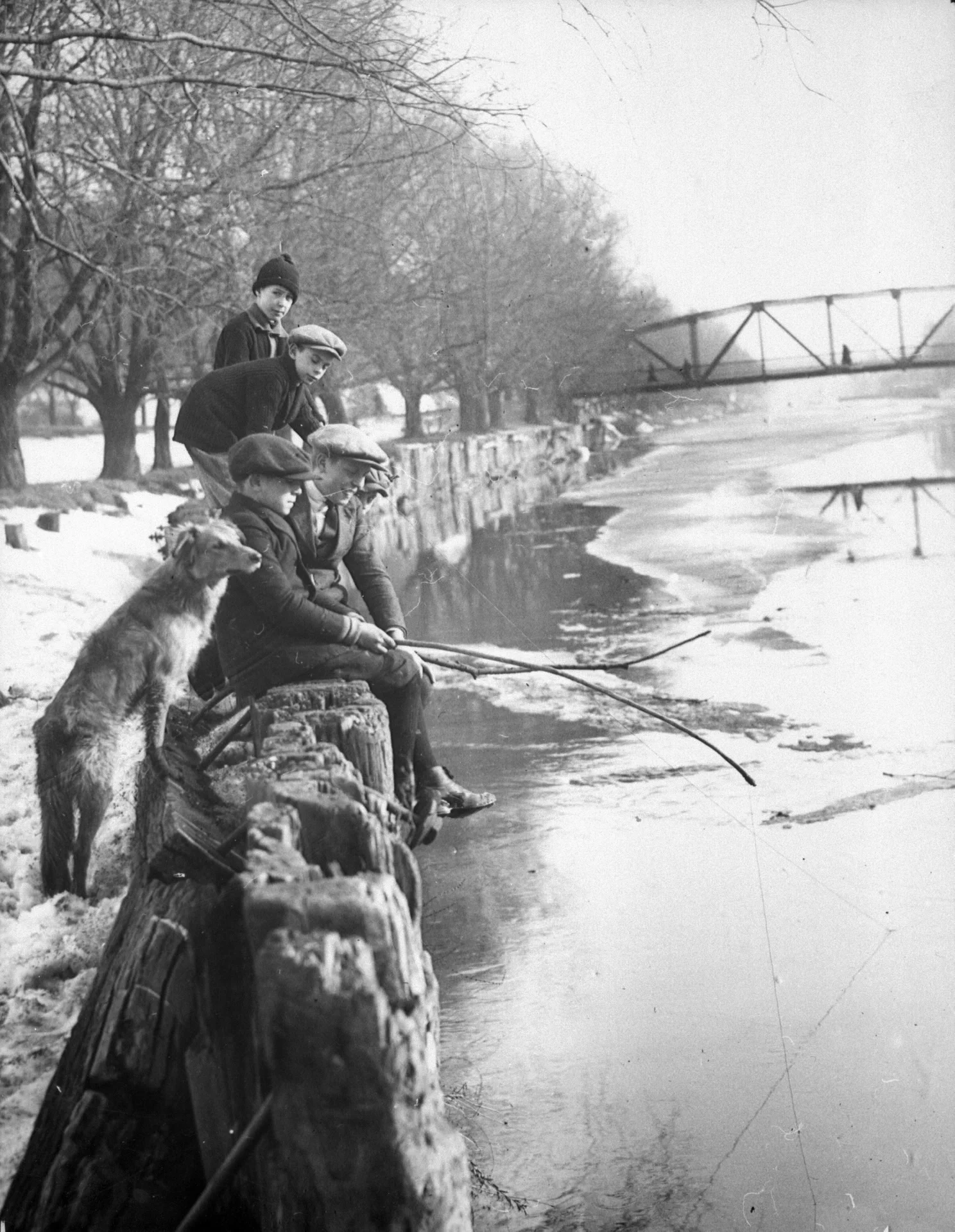 Fishing The Don River, early 20th Century