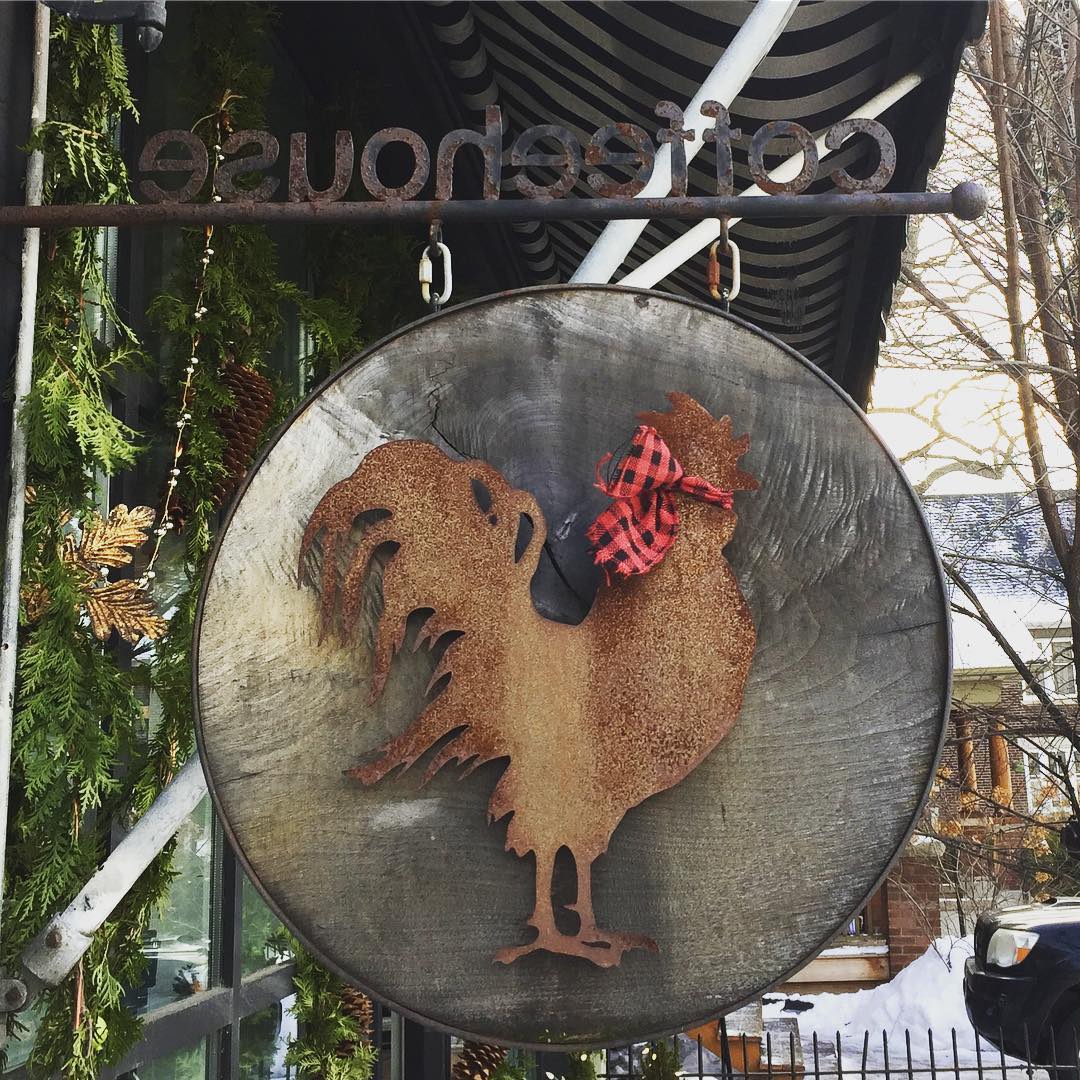 The one-of-a-kind Rooster Coffee House by @roostercoffee