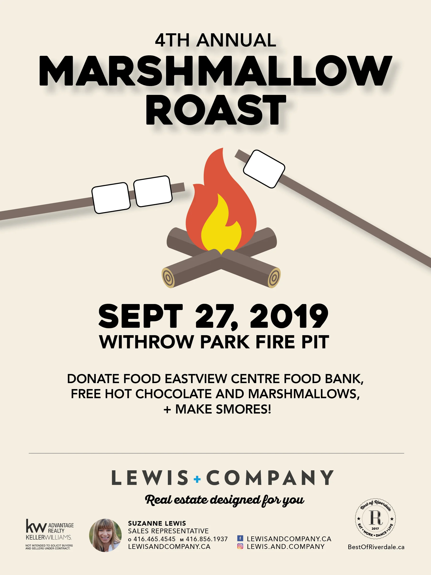 The Annual Lewis and Company Marshmallow Roast
