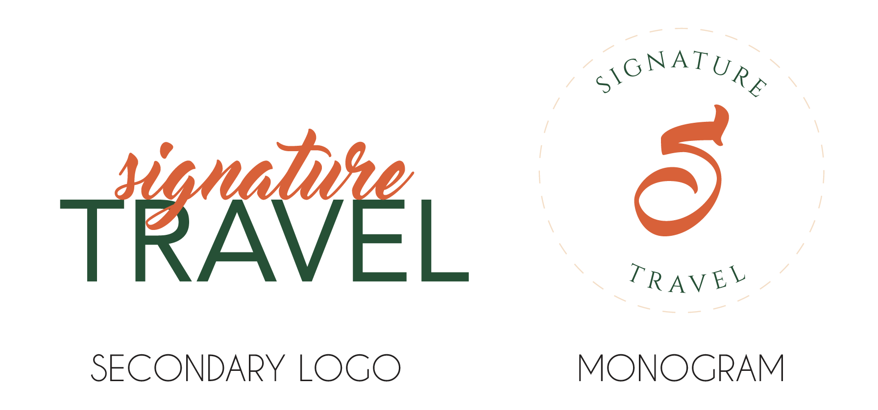 signature travel network new logo