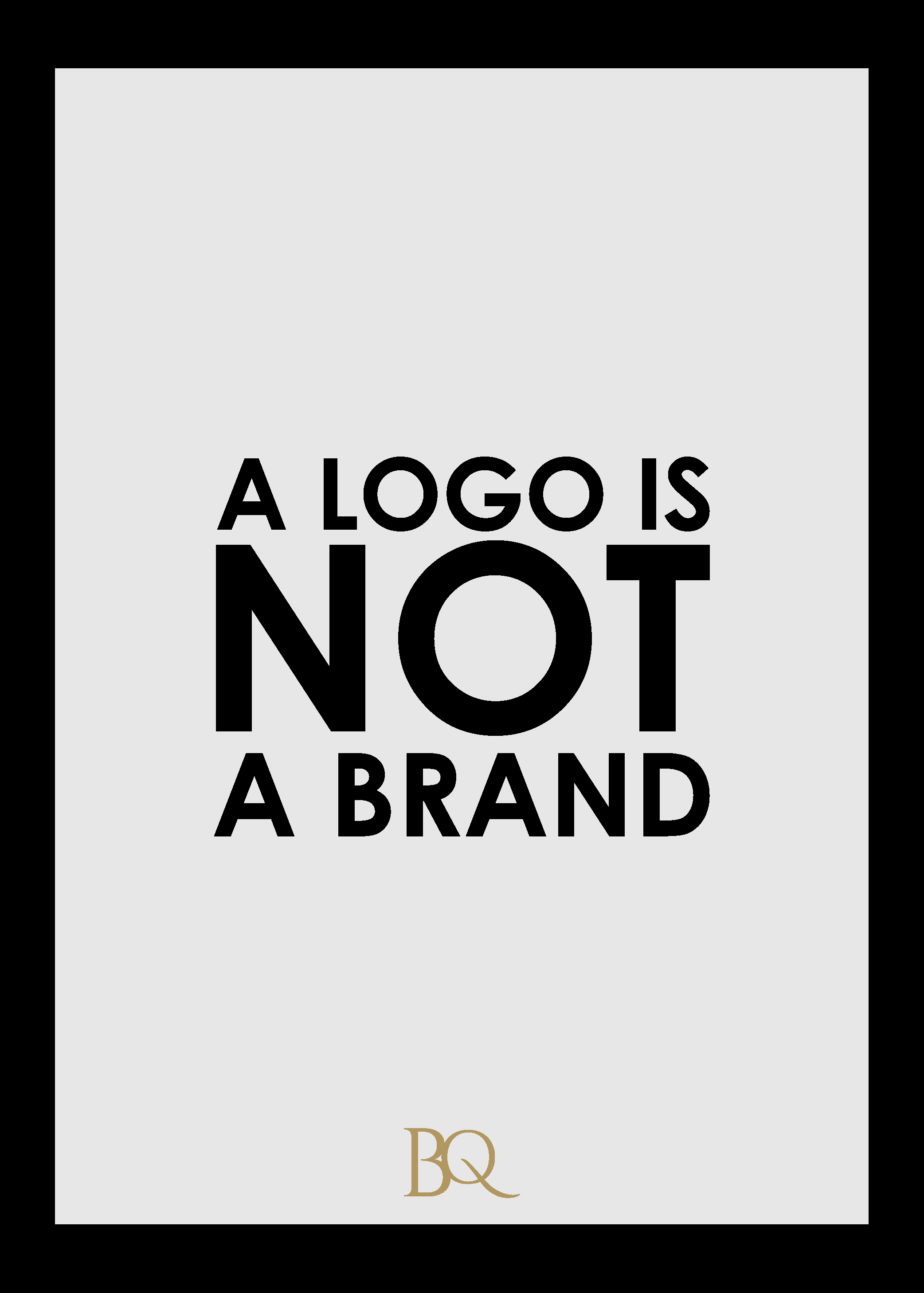 A Logo is NOT a Brand