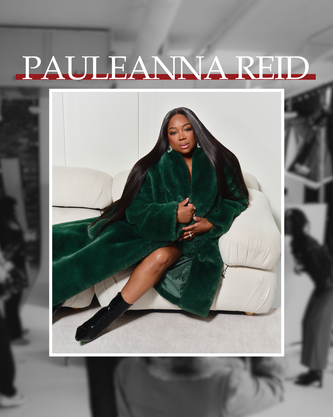 Pauleanna Reid | Wordpress Website Revamp with Re-Brand