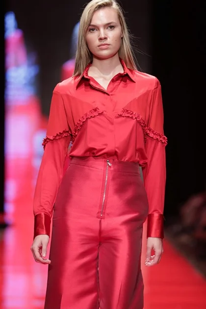 WASHINGTON ROBERTS ZOID BLOUSE - ARISE FASHION WEEK LAGOS