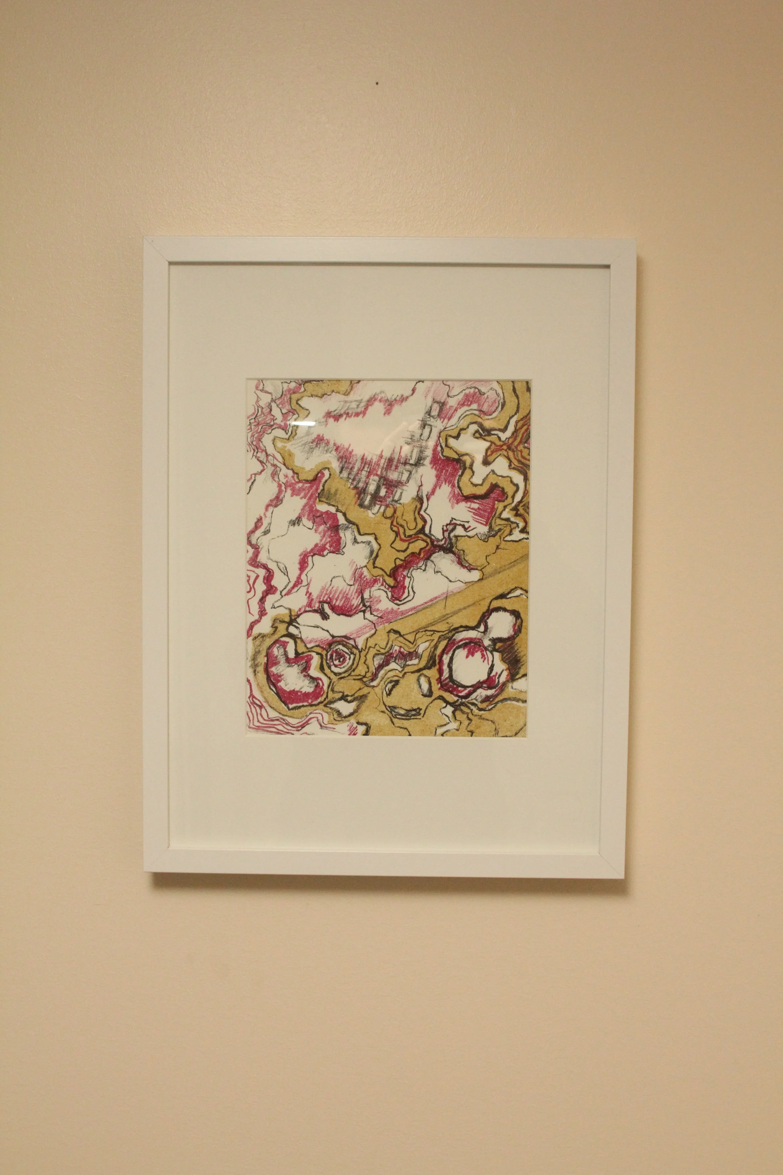 Fault lines, Lithography; Three Colour, 7 1:4 x 9 1:4%22.JPG