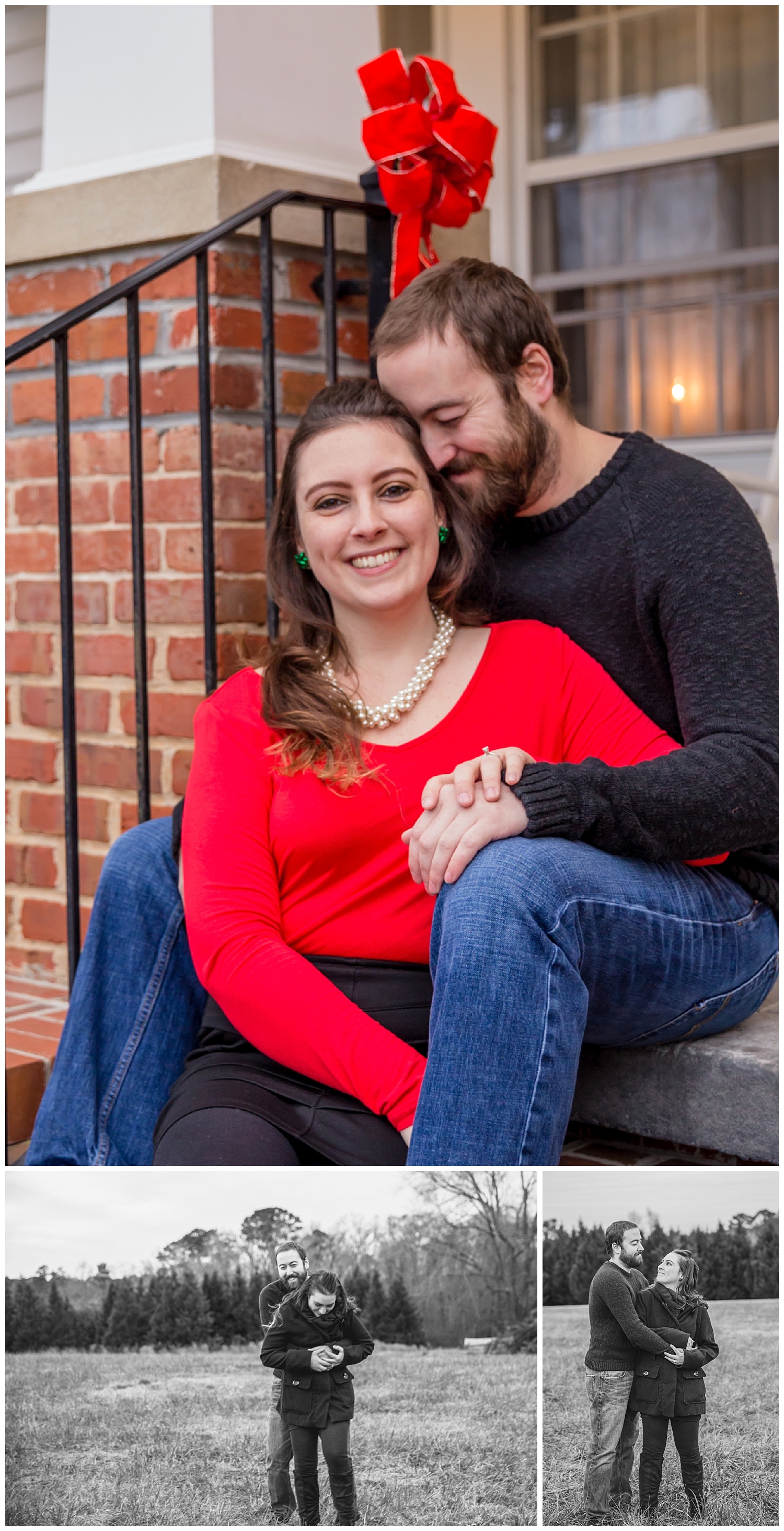 Rand-Bryan House Engagement , Garner NC Photographer