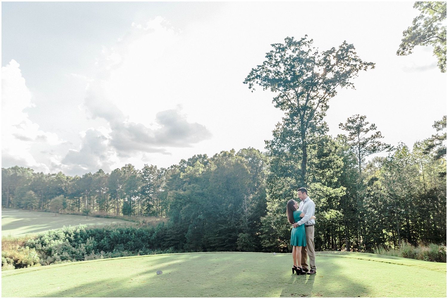 12 Oaks Holly Springs Engagement Session