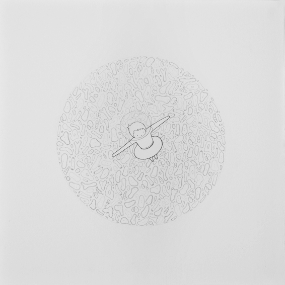 Untitled (Circle with Bacteria)