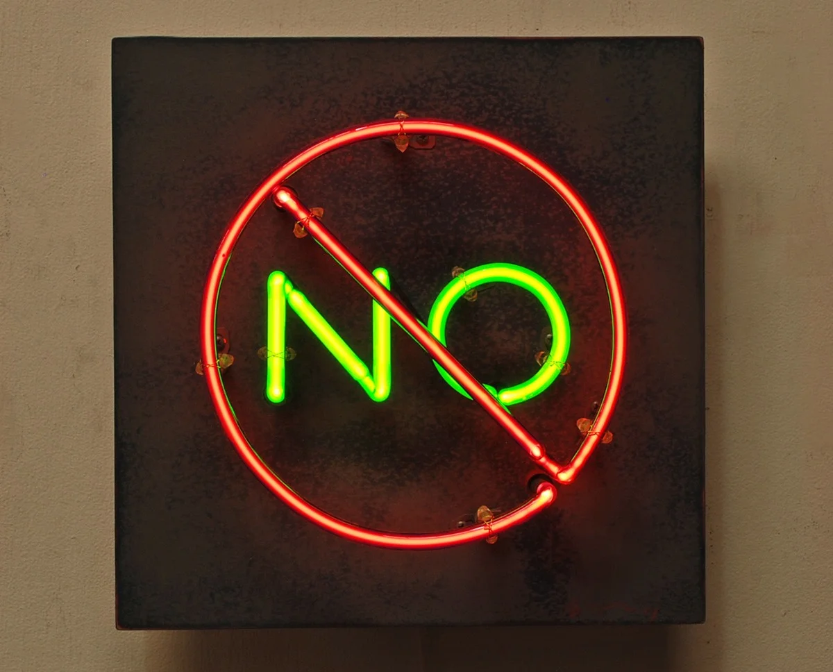 No no Sign