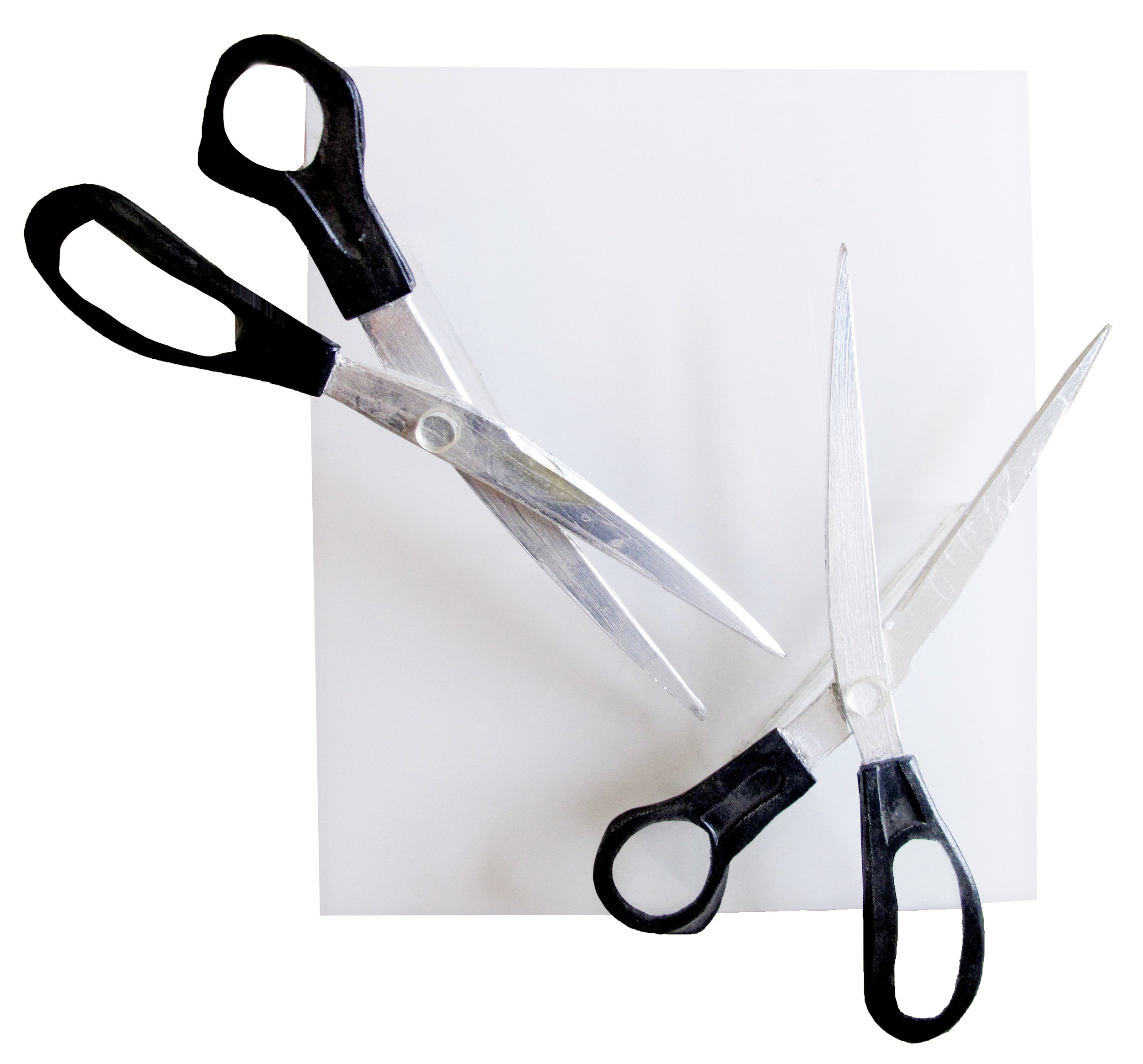 Scissors on White