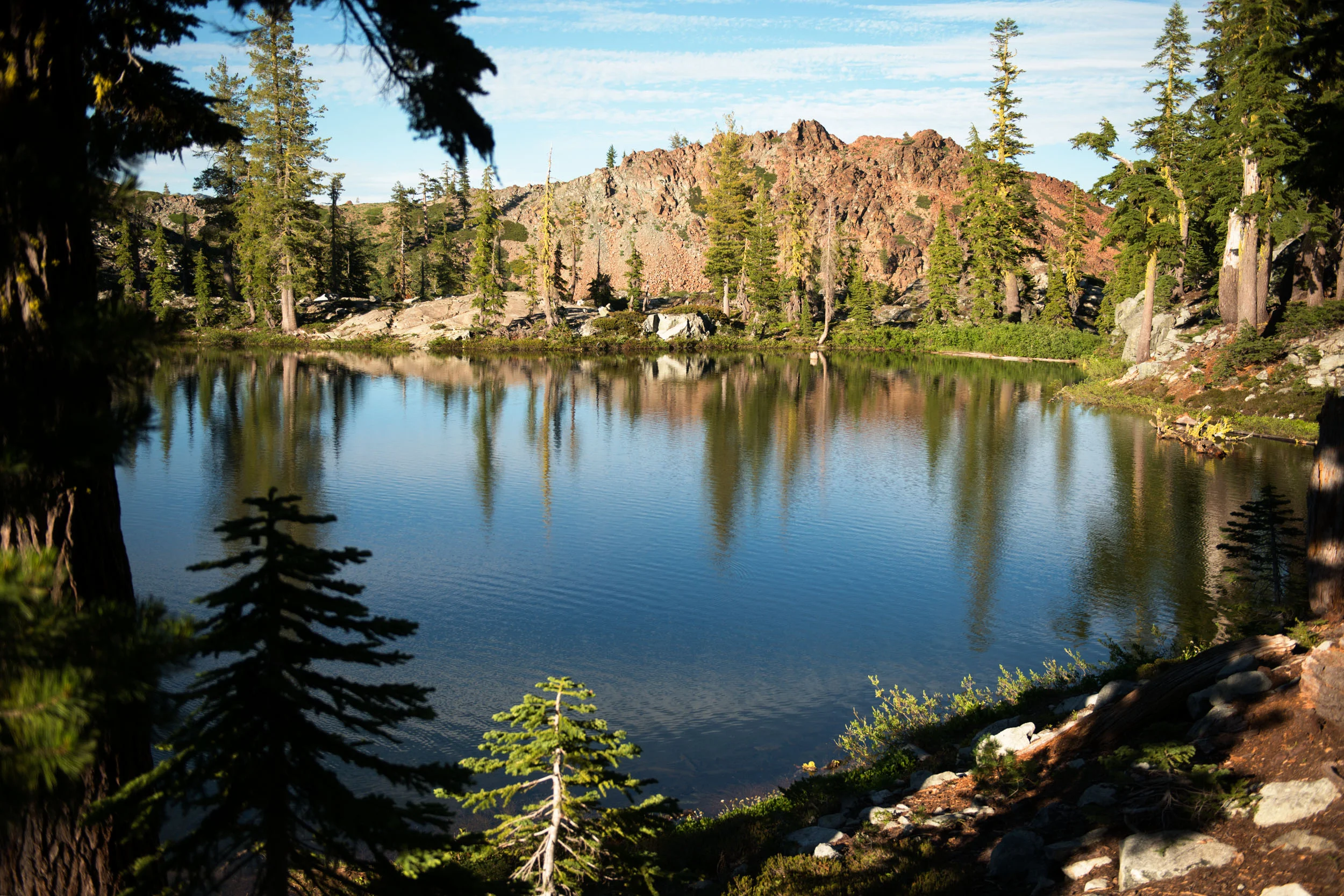 Ward Lake, Trinity Alps Wilderness, California 