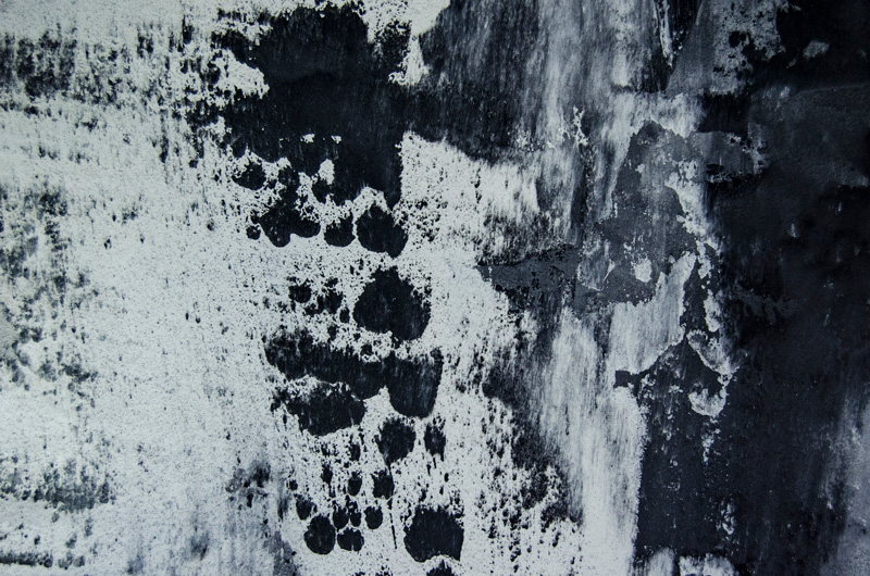 Marmorino black & white pattern
