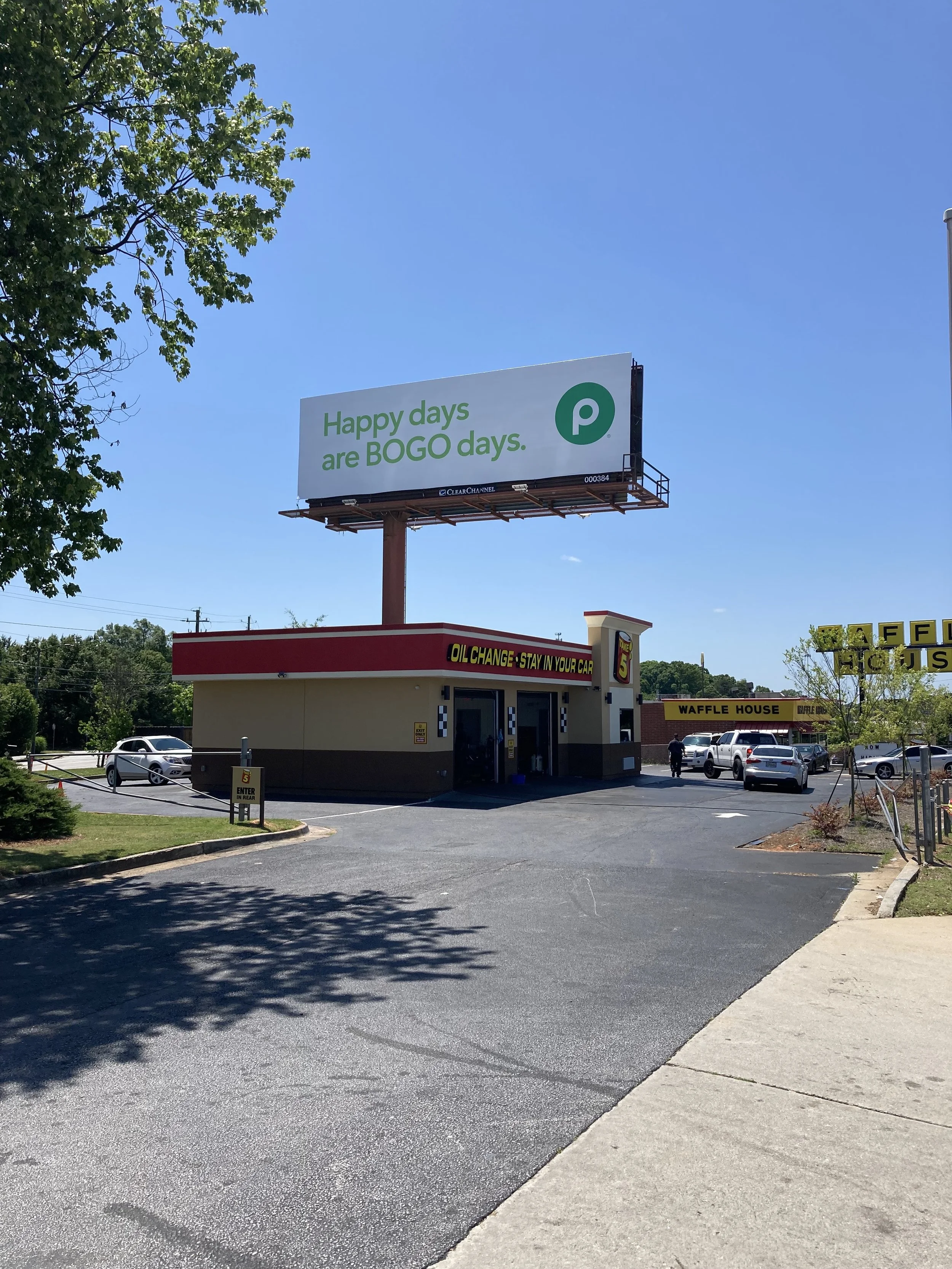 Take 5 and Clear Channel tenants outside Atlanta