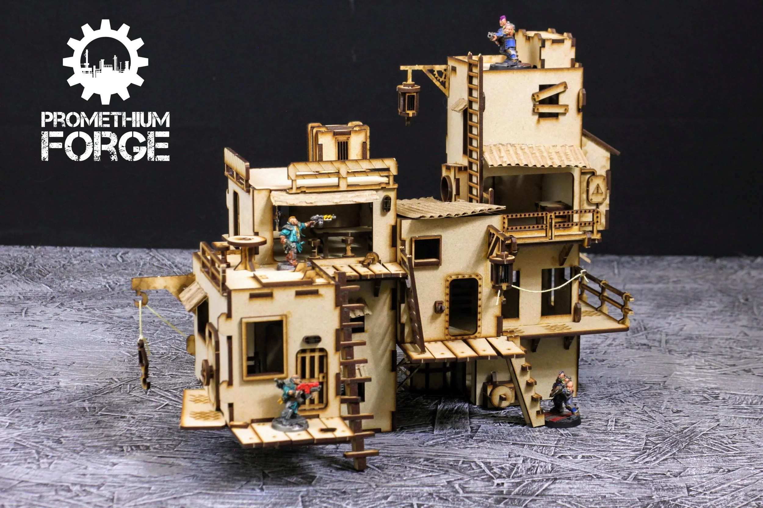 Laser cut Wargaming Terrain — Promethium