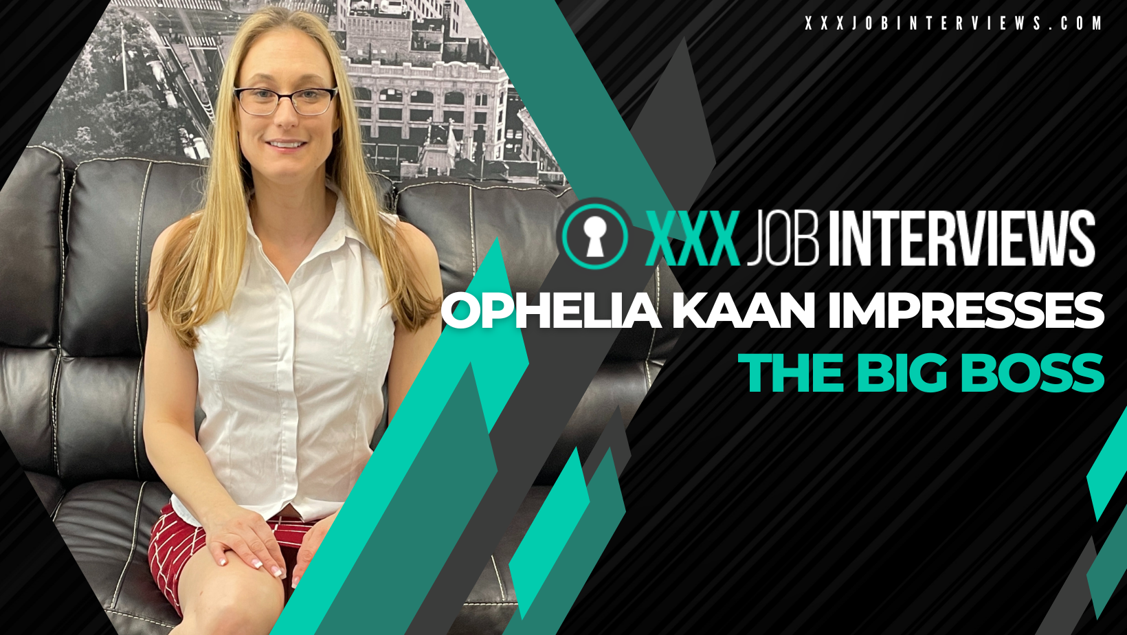 Ophelia Kaan Impresses the Big Boss on XXXJobInterviews.com