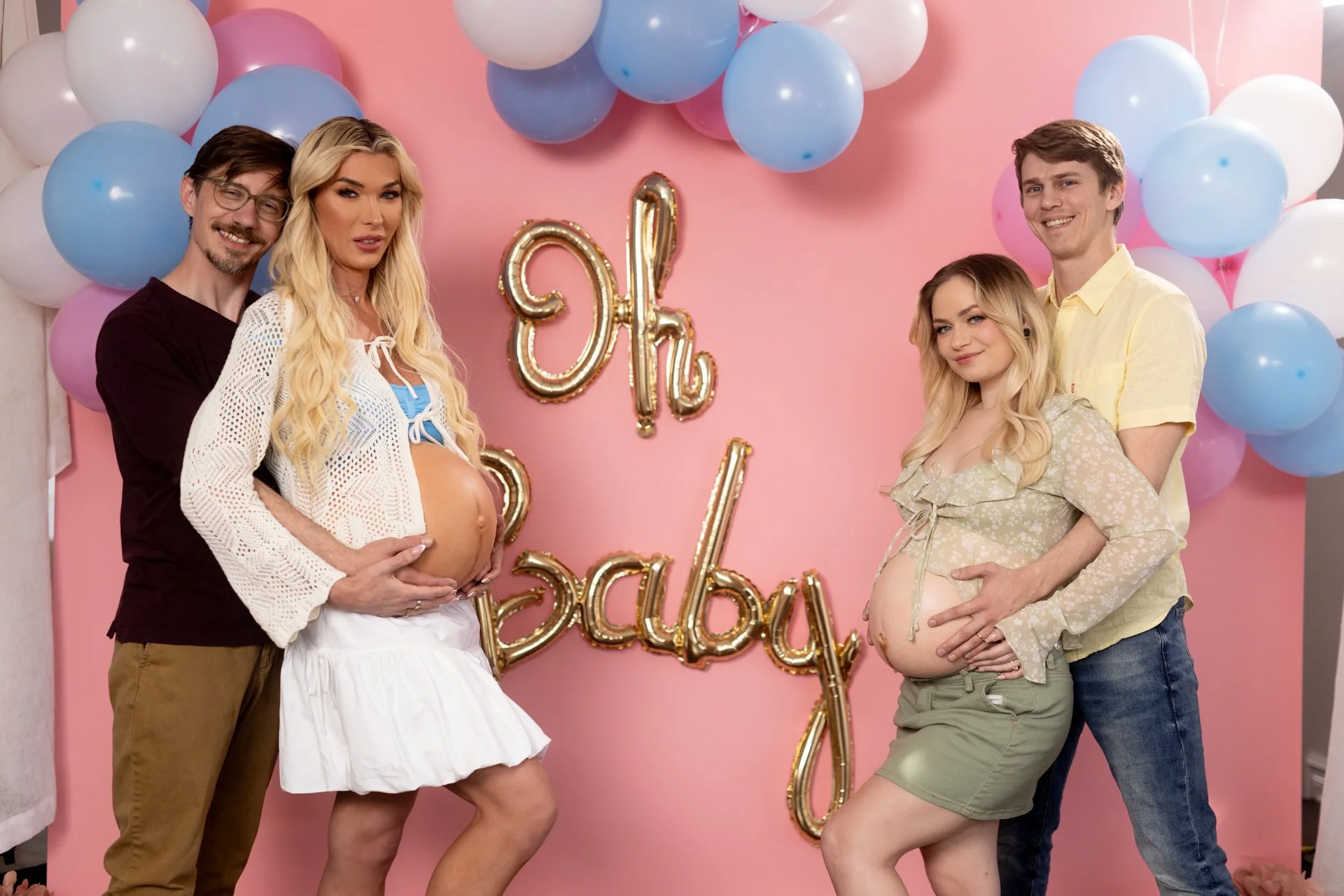 Aubrey Kate Stars in “Showered with Love” for Preggo World