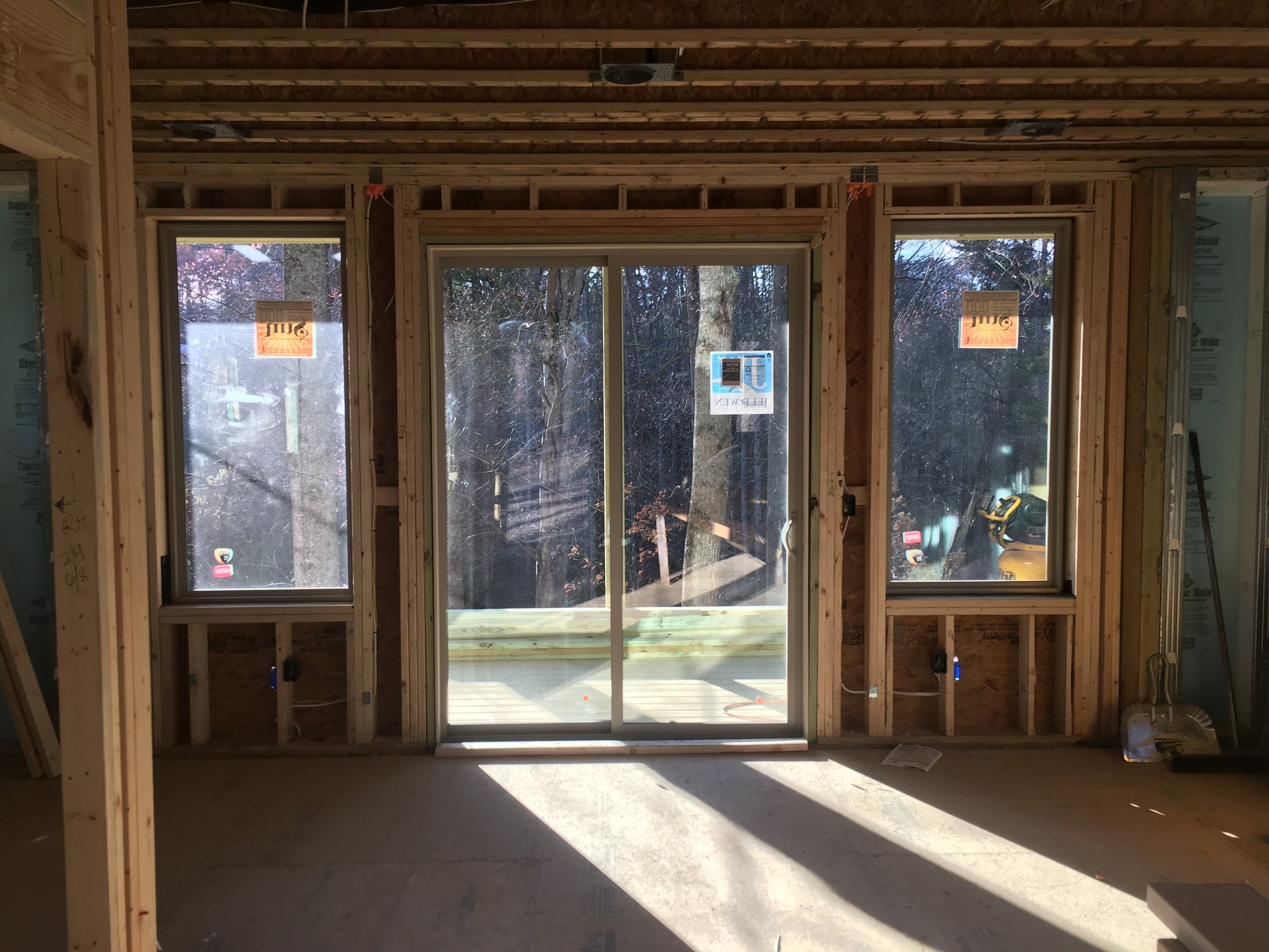 Small spaces feel best with lots of windows