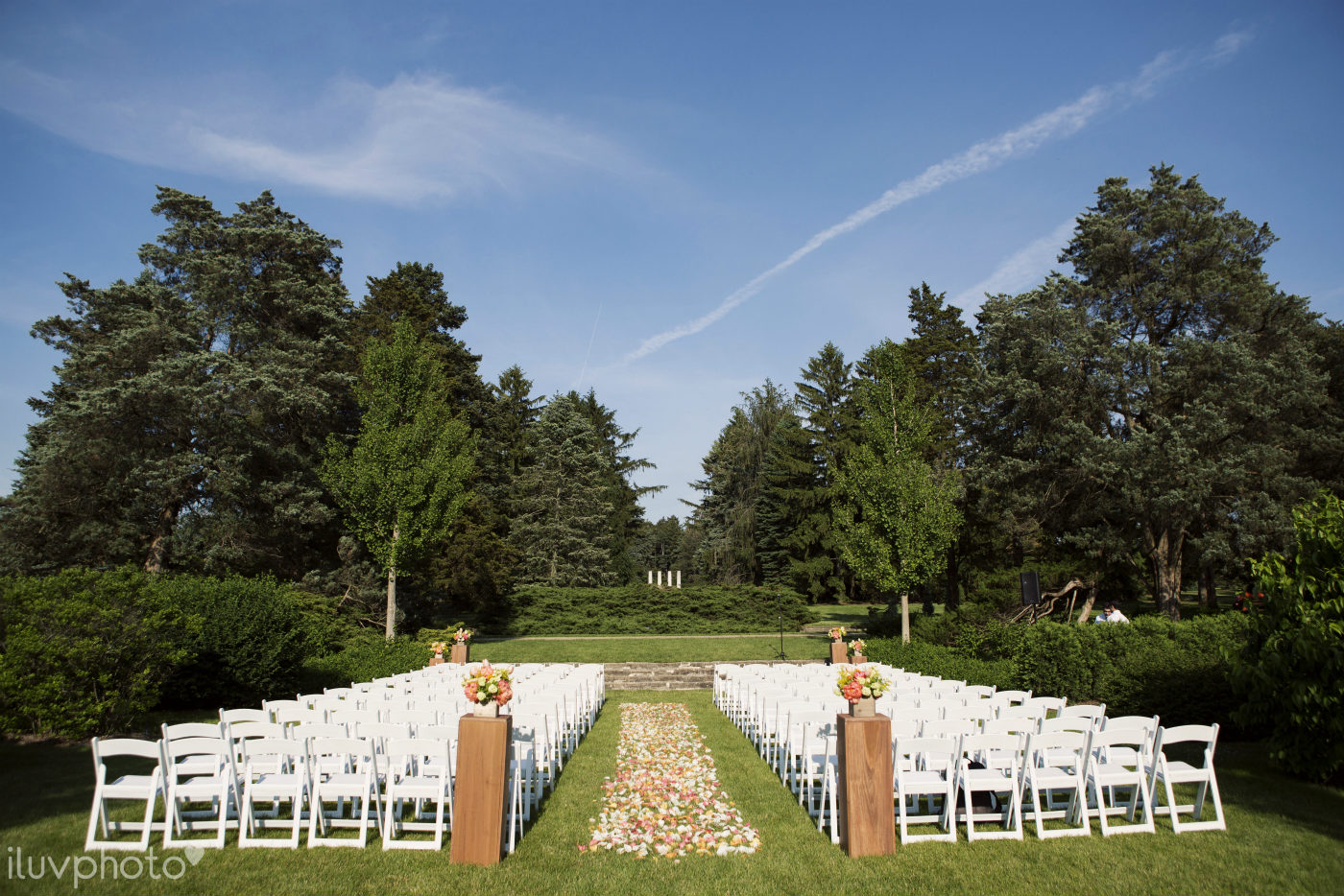 morton arboretum wedding menu