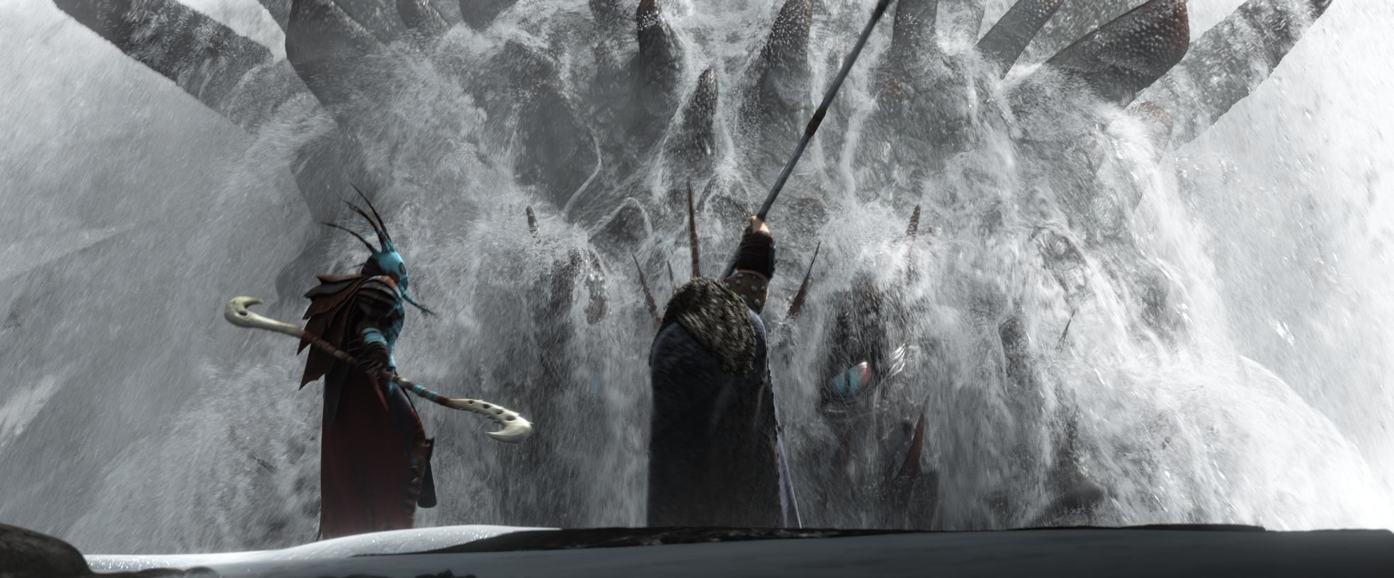 (Scene in Film How to Train Your Dragon 2 )