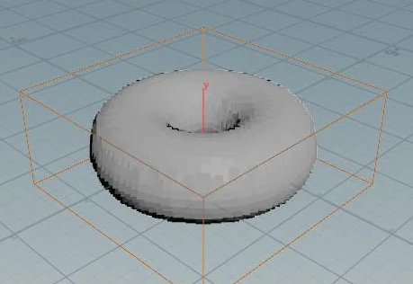 Wireframe 모드에서는 볼륨이 나타나지 않는다. 씬 뷰에서 단축키 'w' 를 눌러서 Shaded 모드로 확인하도록 한다.