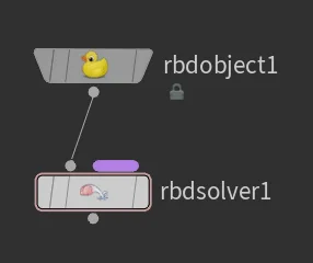 RBD Object, RBD Solver 노드