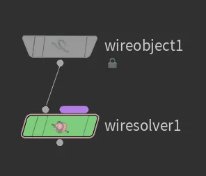 Wire Object, Wire Solver 노드
