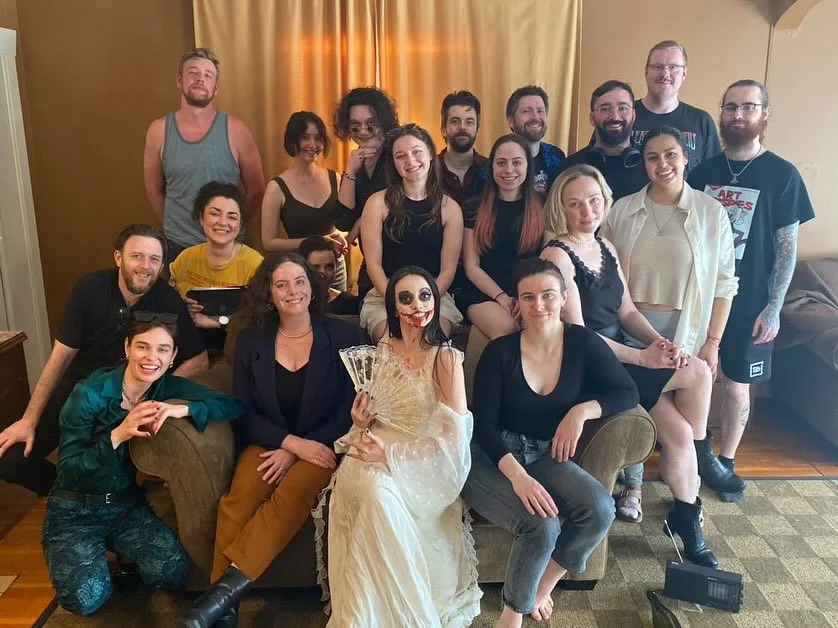 What a Saturday! Filmed with the impeccable @darkriver.studios and then immediately performed with @regencyimpro for our first show at @tightropeimprotheatre for Fling Fest! A day filled with film and stage. Couldn&rsquo;t ask for more

#vancouveract