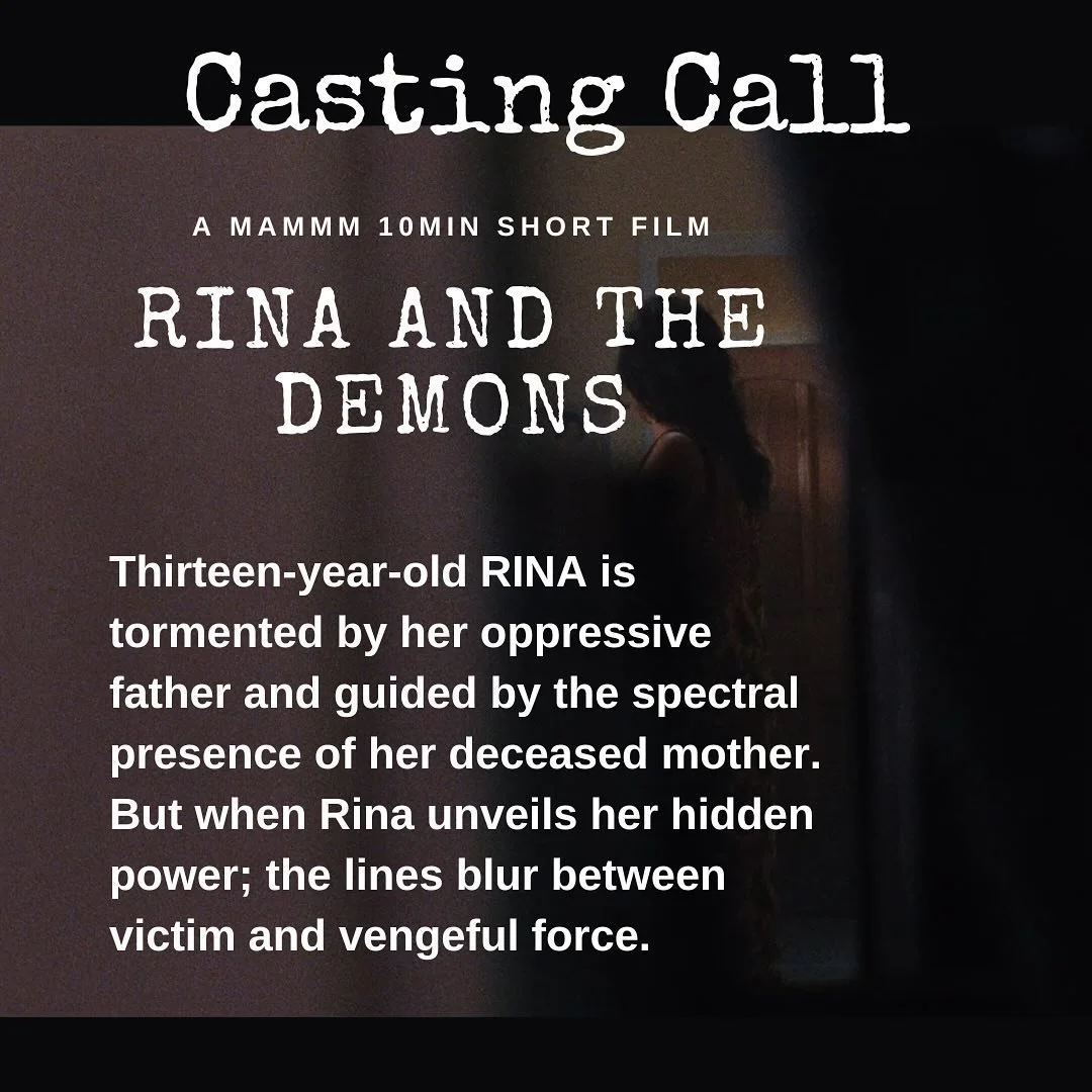 Hello friends! I&rsquo;m helping the incomparable @junitathiessen with her @mamm_vaff short film Rina and the Demons along with the very talented @ritishajhambb and @nathanaelvass 

We want you to submit! Please look at the post to see where to submi