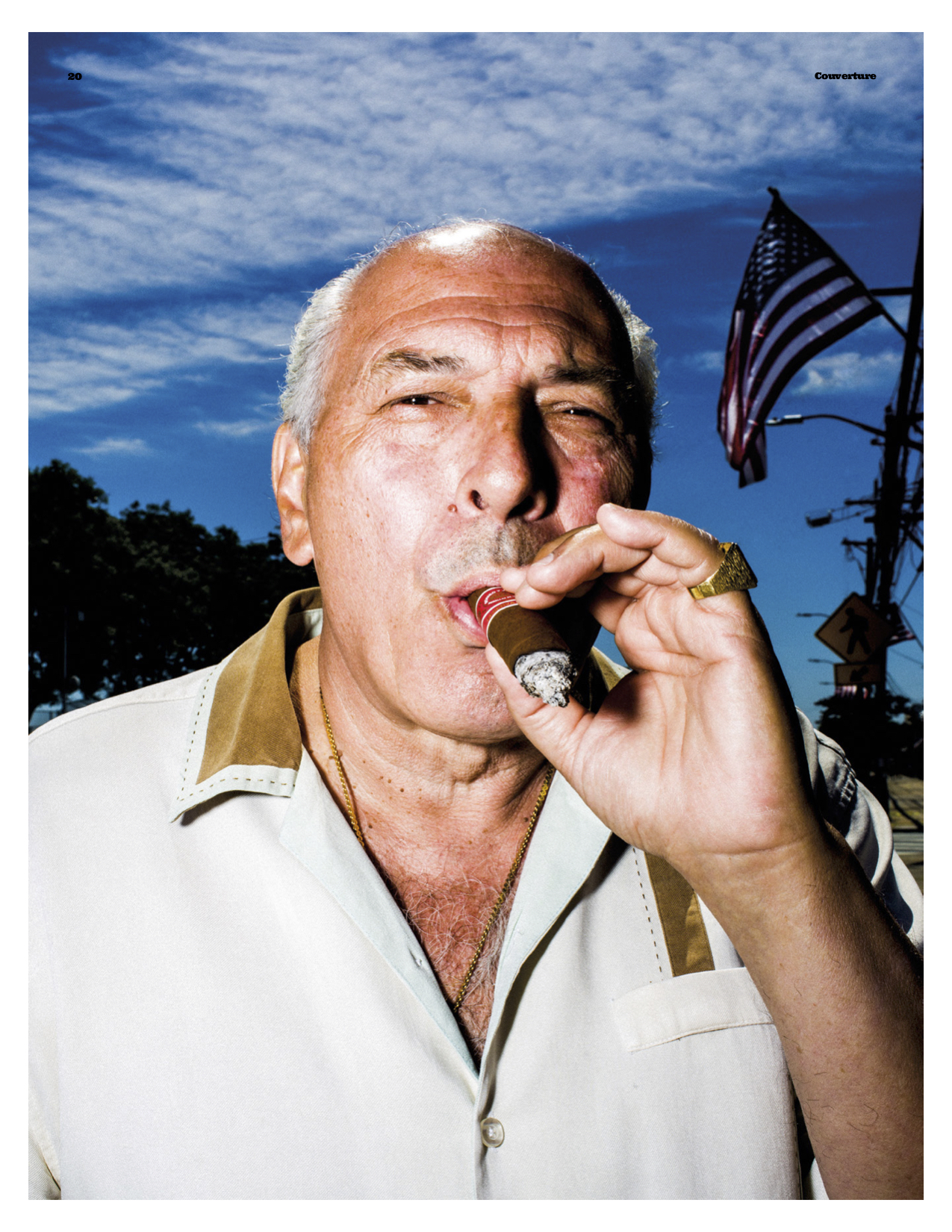 Former mob bosses, hitmen, and informants for Society Magazine