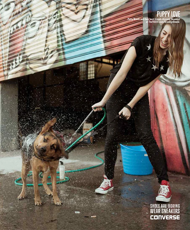 Potty Mouth for Converse