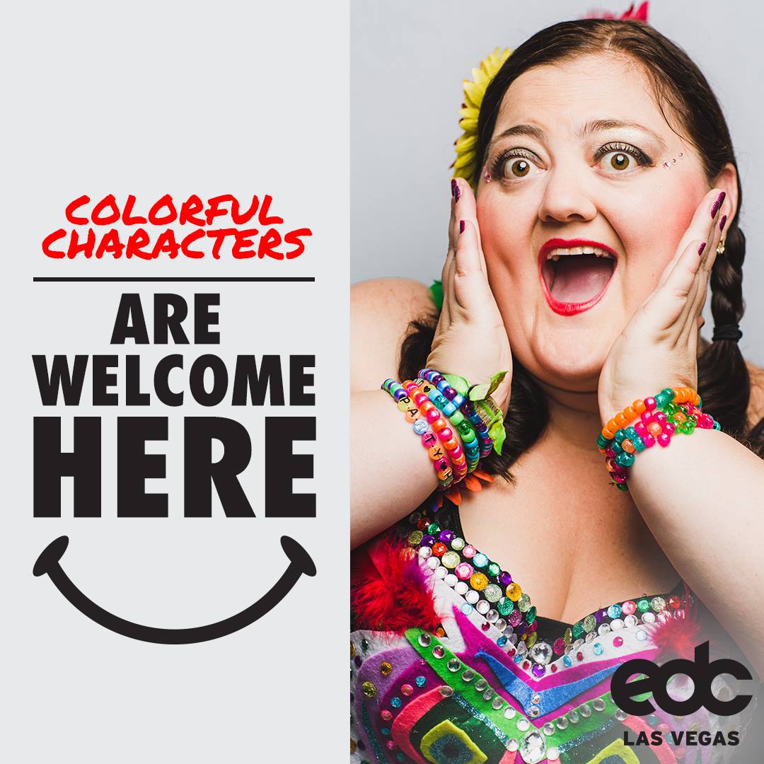  Portraits for “All are Welcome Here” campaign for Electric Daisy Carnival 