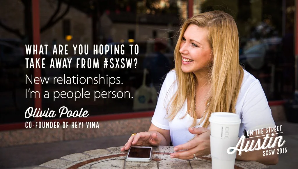 Portraits for “On The Street” social campaign during SXSW for Apple