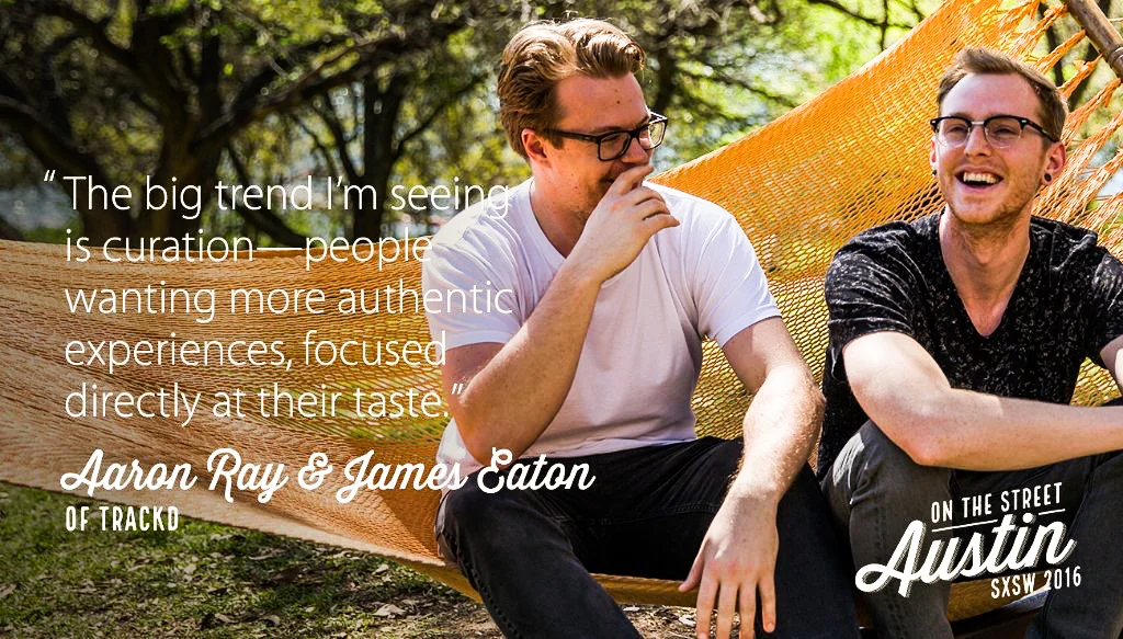 Portraits for “On The Street” social campaign during SXSW for Apple