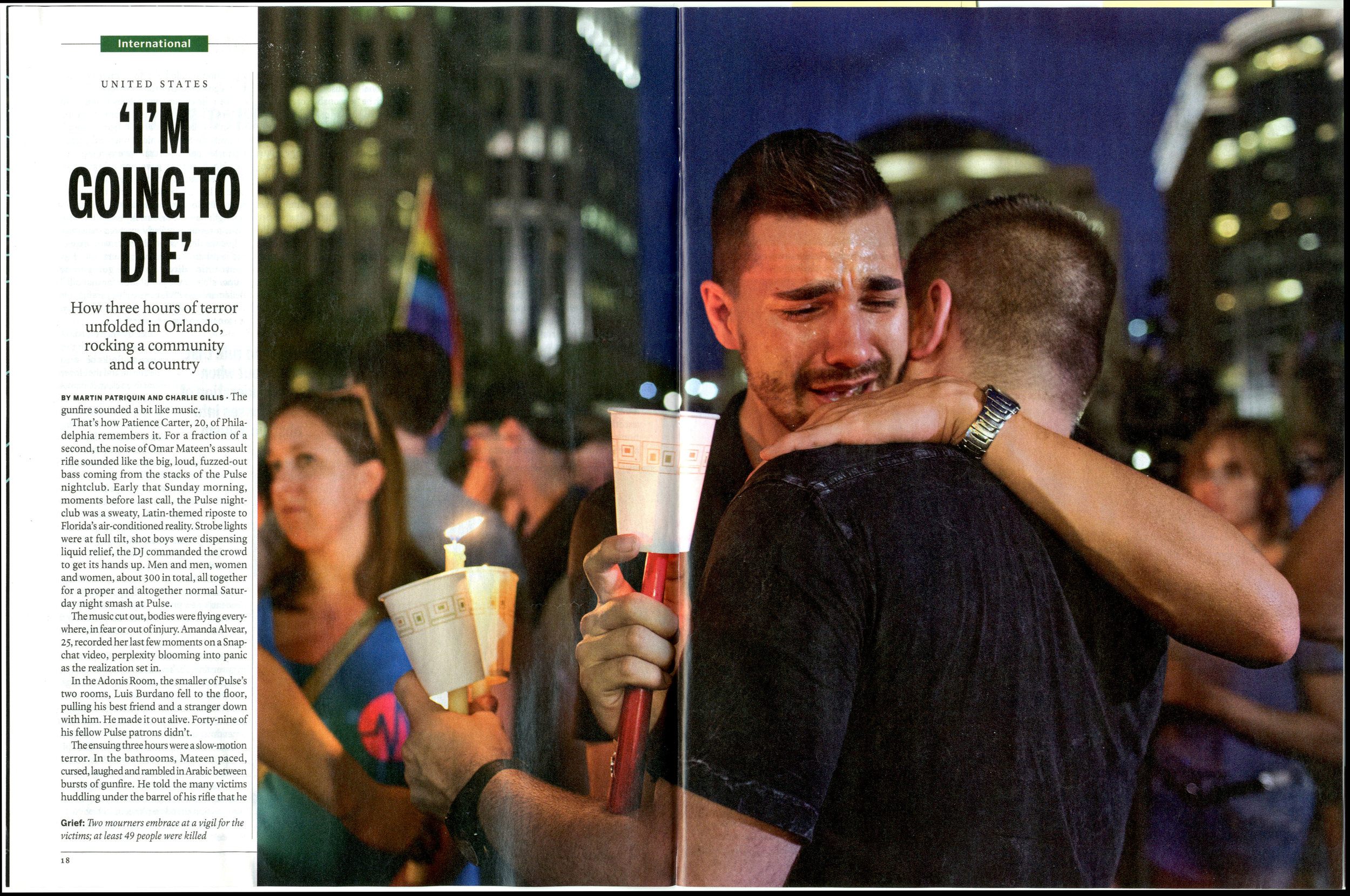  Pulse nightclub massacre for Maclean’s Magazine 